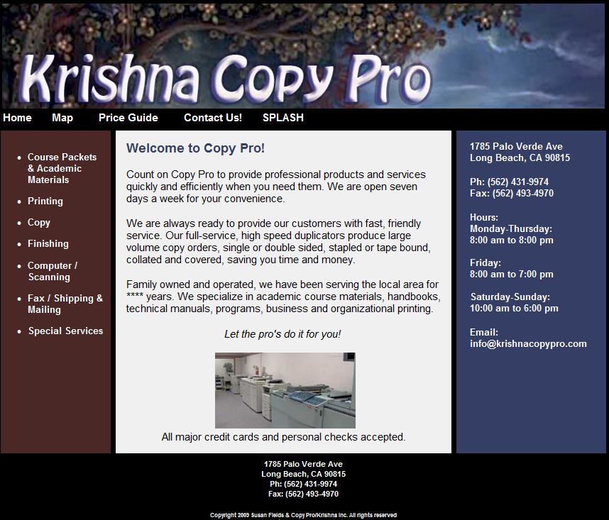 Image Link to Krishna site / Susan Fields