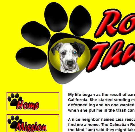Image Link to Rosie Thunderpaws / Susan Fields
