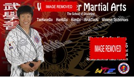 Martial Arts Card Front