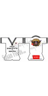 Martial Arts Birthday Gift Pass Envelope_Front & Back