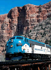 Verde Valley Wilderness Train Image & Link to Website